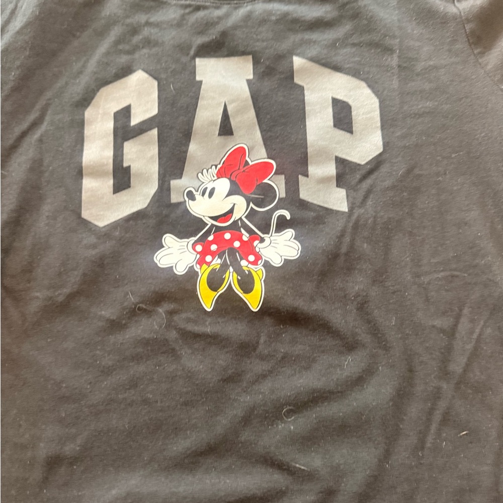 GAP Kids Black Minnie Mouse Tee